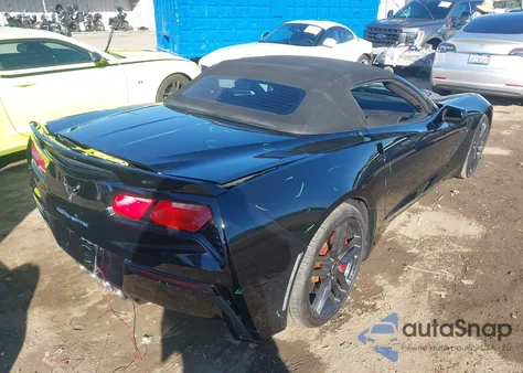 2014 Chevrolet Corvette Stingray Z51 z USA, uszkodzony, nr VIN 1G1YK3D77E5125862